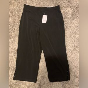 Croft and barrow cropped dress capris size small